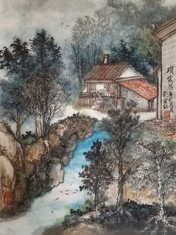 劉金紅 作品